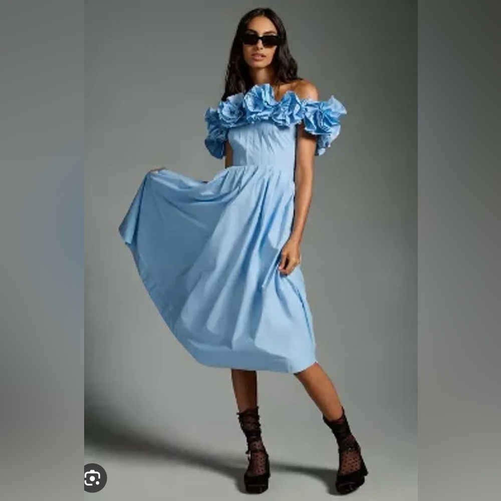 The Corina ruffled dress by Maeve